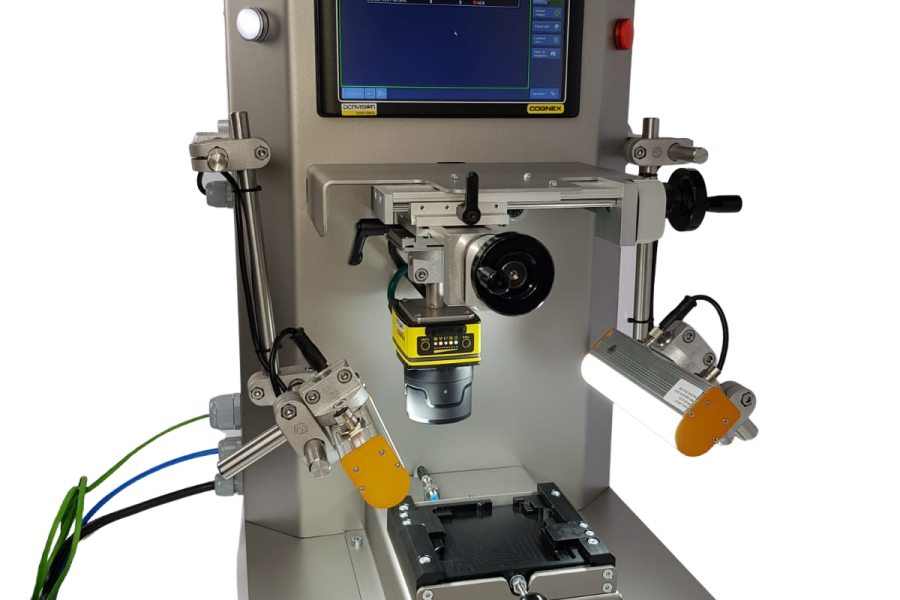Estación con visión artificial para verificar código QR